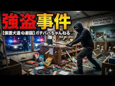 【強盗事件】犬を盗みに入ったか？