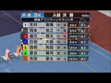 2026.03.31 FⅡミッドナイト 競輪アプリウィンチケット杯 【平塚競輪】本場開催 最終日【1R～9R】