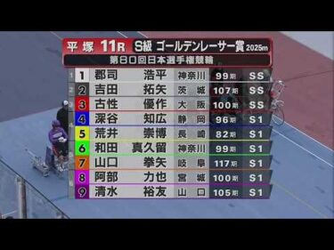 2026.05.4  GⅠ　第80回日本選手権競輪 【平塚競輪】本場開催 4日目【1R～11R】