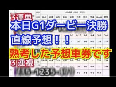 競輪ダービー 直前予想！！熟考車券です！ 日本選手権