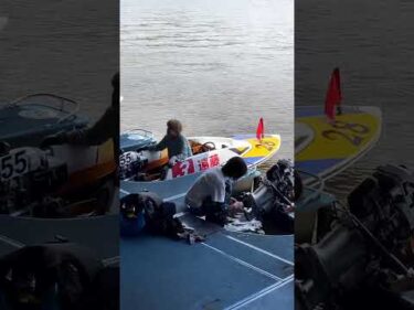 道の駅みくに・ふれあいパーク三里浜杯 ２日目ピットの様子