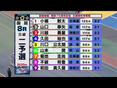 (2026/05/15)【ダイジェスト】函館競輪開設７６周年記念五稜郭杯争奪戦　２日目｜函館競輪