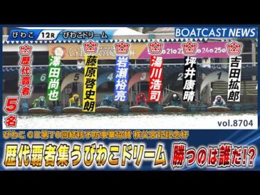 歴代覇者集うびわこドリーム 初日好発進を決めたのは誰だ!?│BOATCAST NEWS 2026年5月20日│
