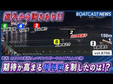 進入から動きあり!! 期待が高まる優勝戦を制したのは!?│BOATCAST NEWS 2026年5月20日│