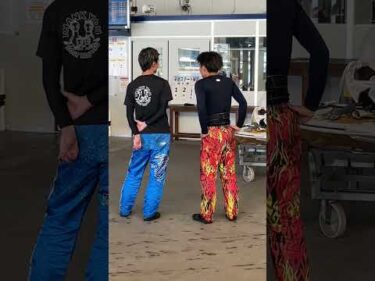 BOATBoyカップ　３日目ピットの様子
