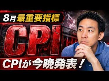 今晩がXデー！CPIの発表に米国株・ビットコイン市場は大注目。