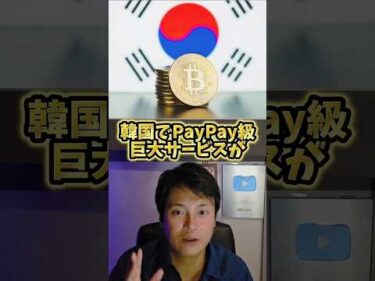 ​韓国PayPayが暗号資産発行！凄すぎる理由