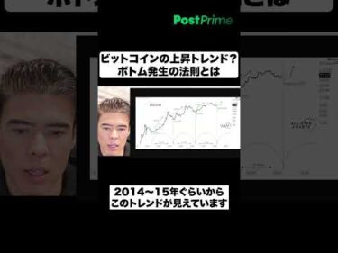 ビットコインの上昇トレンド？｜ボトム発生の法則とは